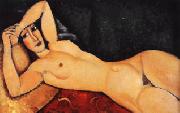 Amedeo Modigliani Reclining Nude with Arm Across Her Forehead Sweden oil painting artist